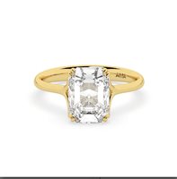 Ring Ama Woman in Yellow Gold Diamante Lab Grown AMA-AN-4400-129-3.01